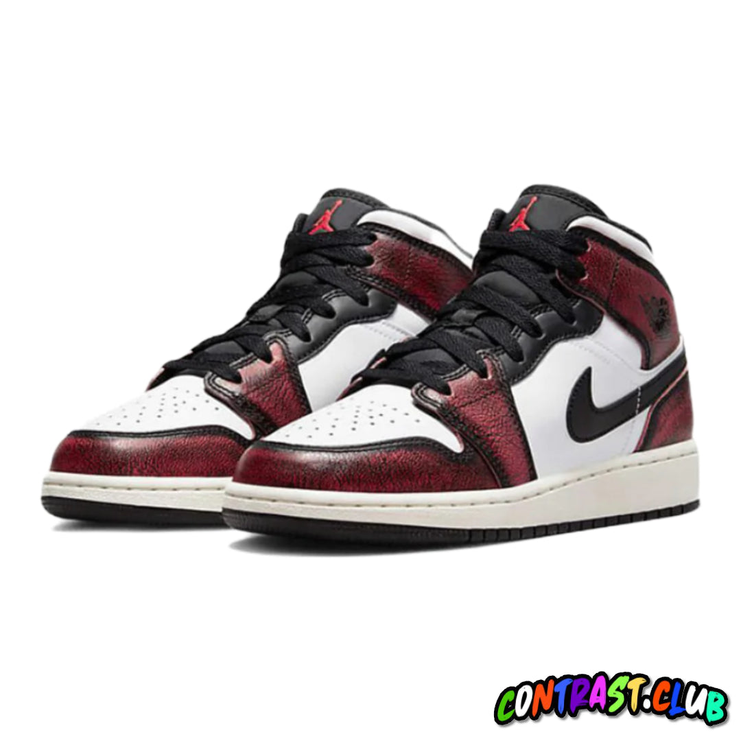 Air Jordan 1 Mid Wear-Away Chicago