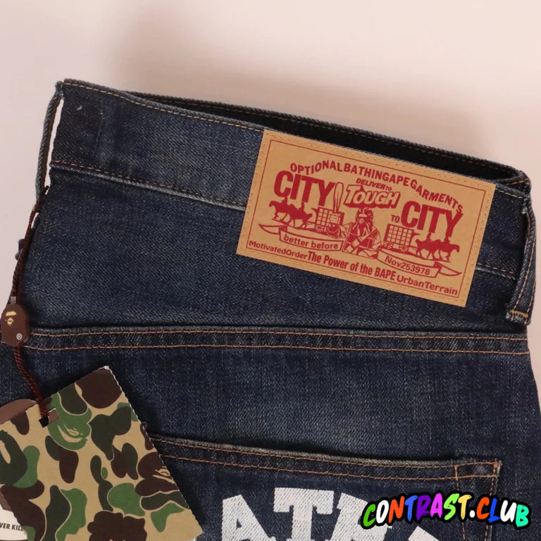 Bape City Tough City XL Denim Jeans