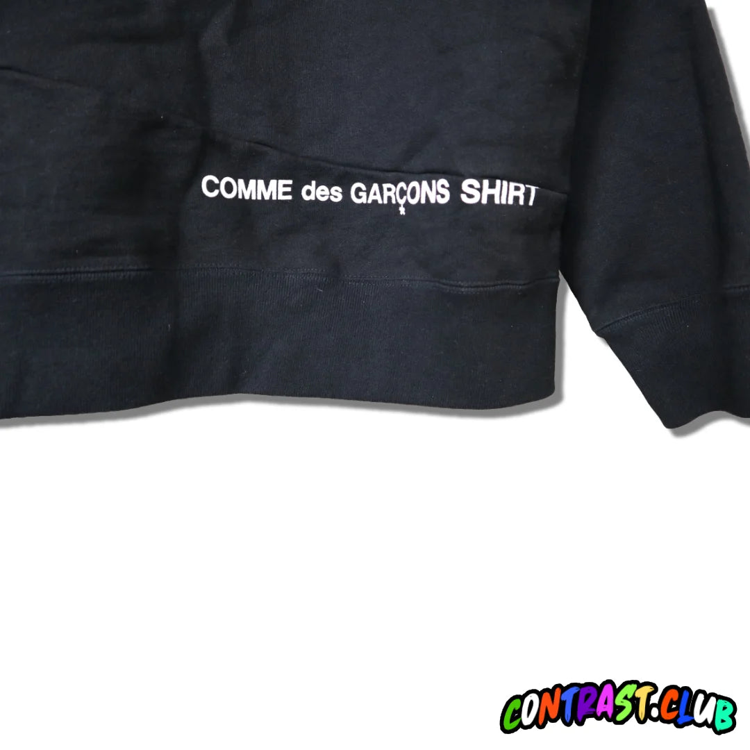 Supreme Comme des Garcons Split Box Logo Hooded Sweatshirt