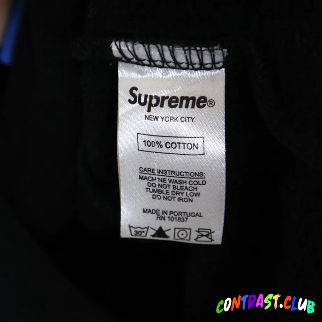 Supreme Comme des Garcons Split Box Logo Hooded Sweatshirt