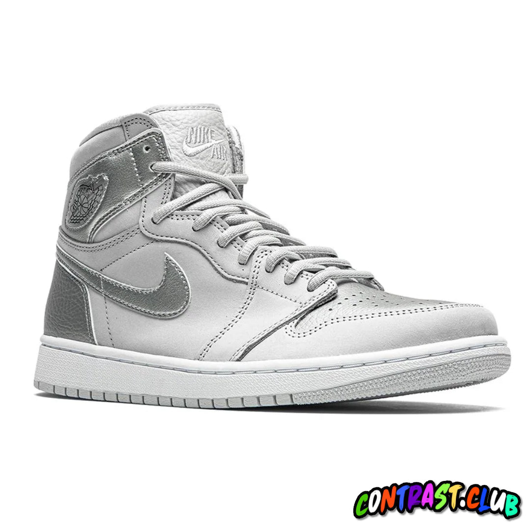 Air Jordan 1 Retro High Co.Jp Metallic Silver