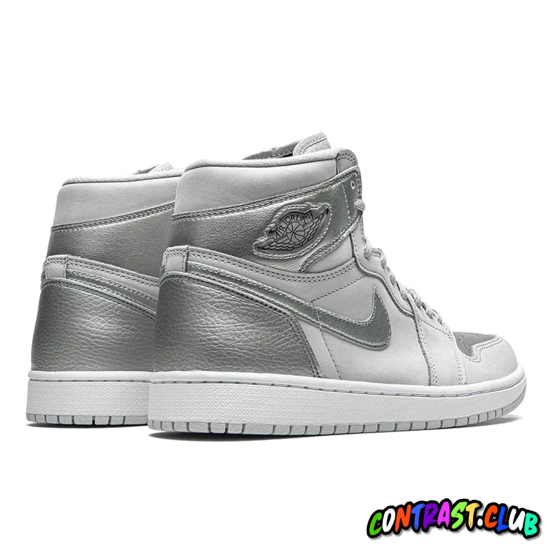 Air Jordan 1 Retro High Co.Jp Metallic Silver