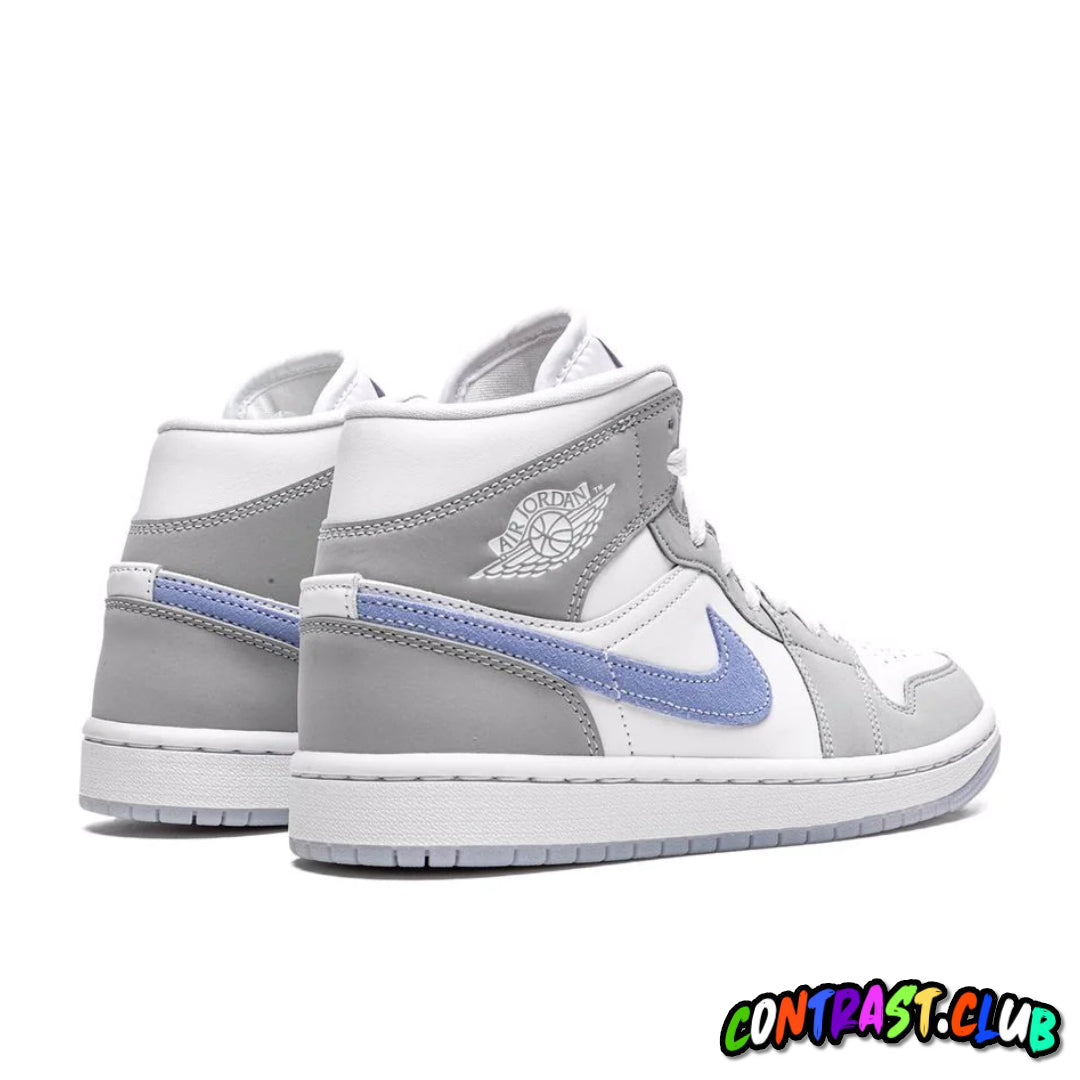 Jordan 1 Mid Wolf Grey Aluminum