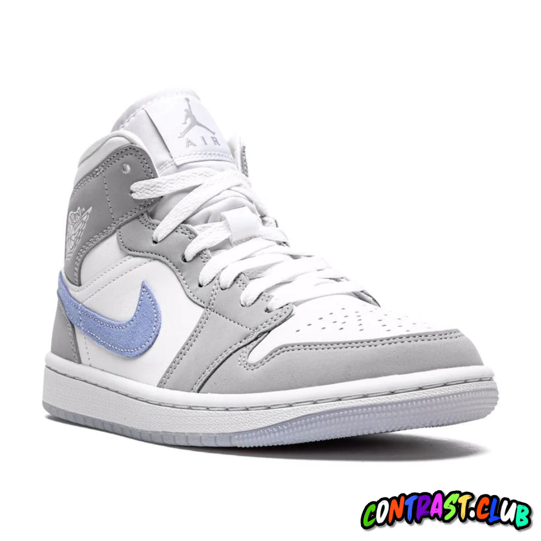 Jordan 1 Mid Wolf Grey Aluminum