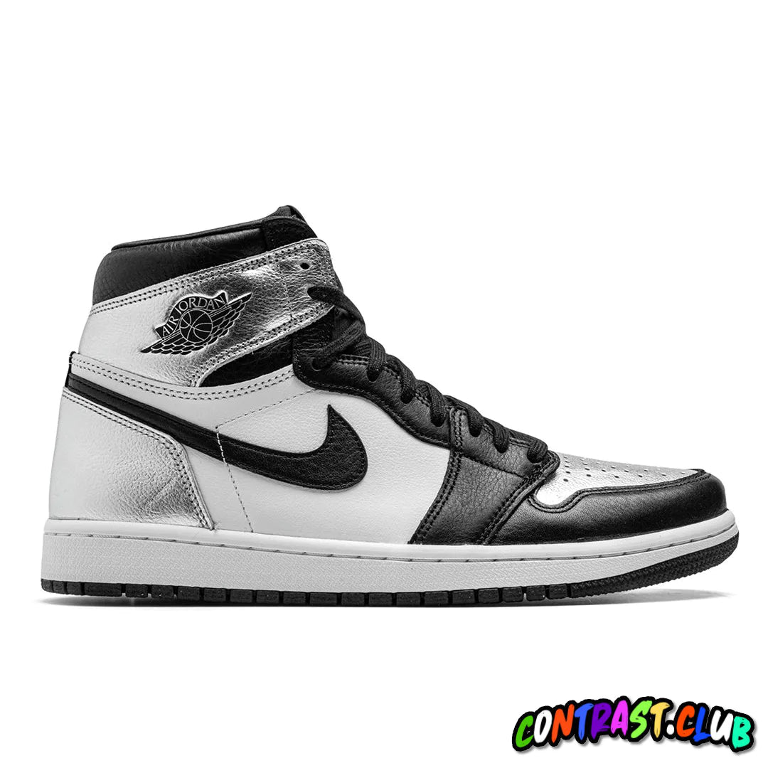 Jordan 1 Retro High Silver Toe