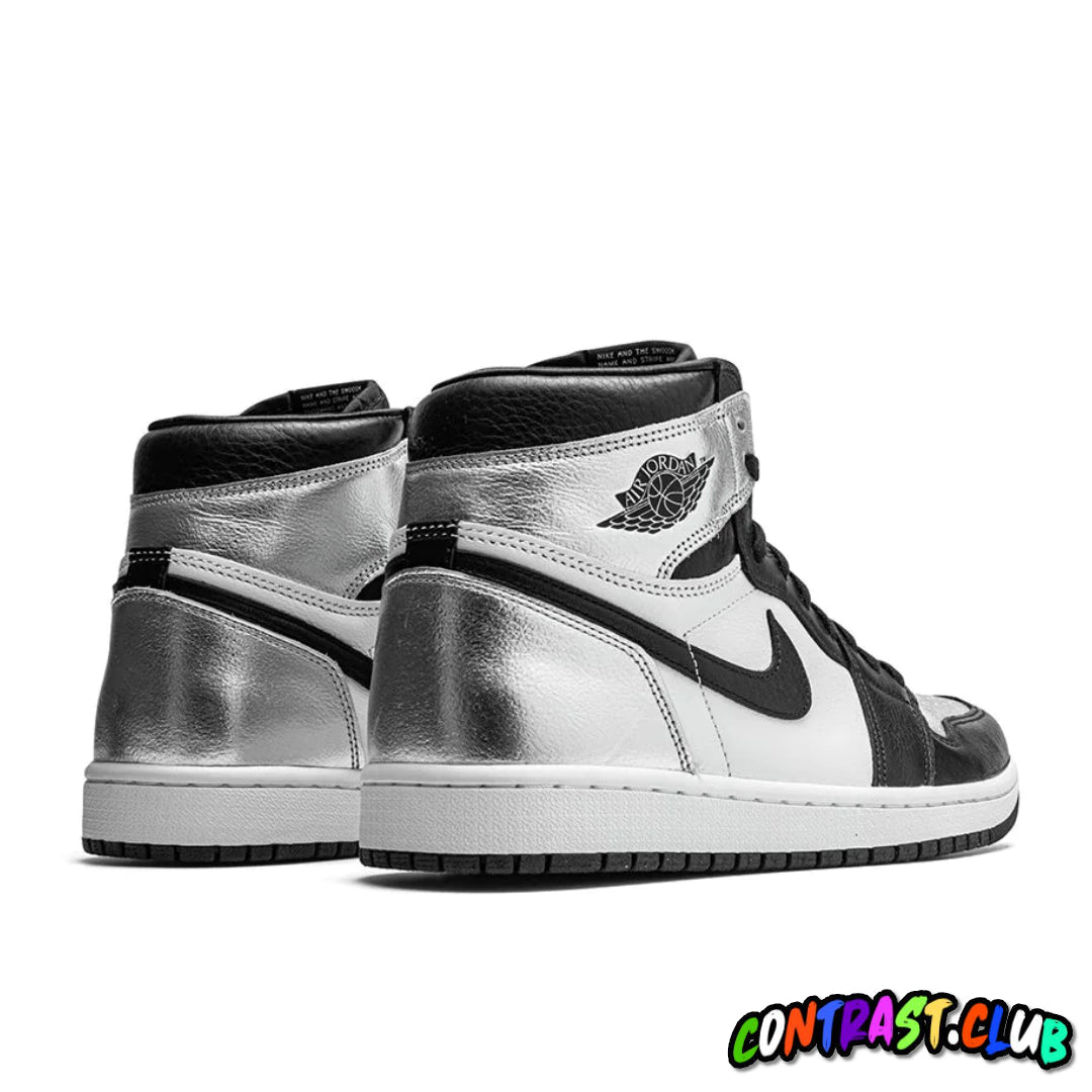 Jordan 1 Retro High Silver Toe