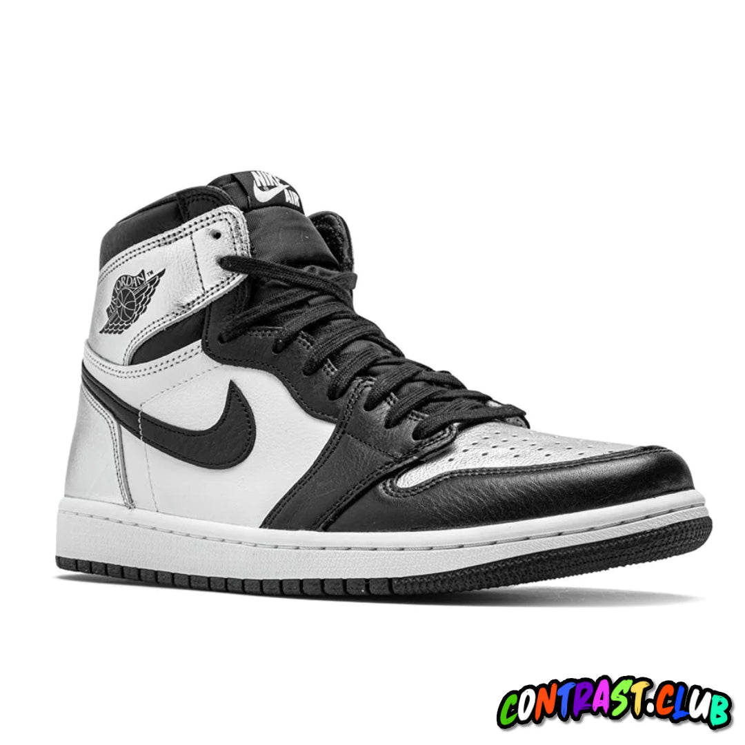 Jordan 1 Retro High Silver Toe