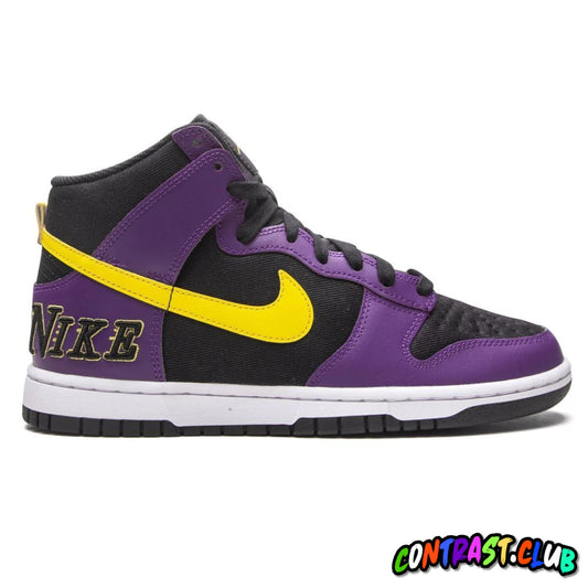 Nike Dunk High EMB Lakers