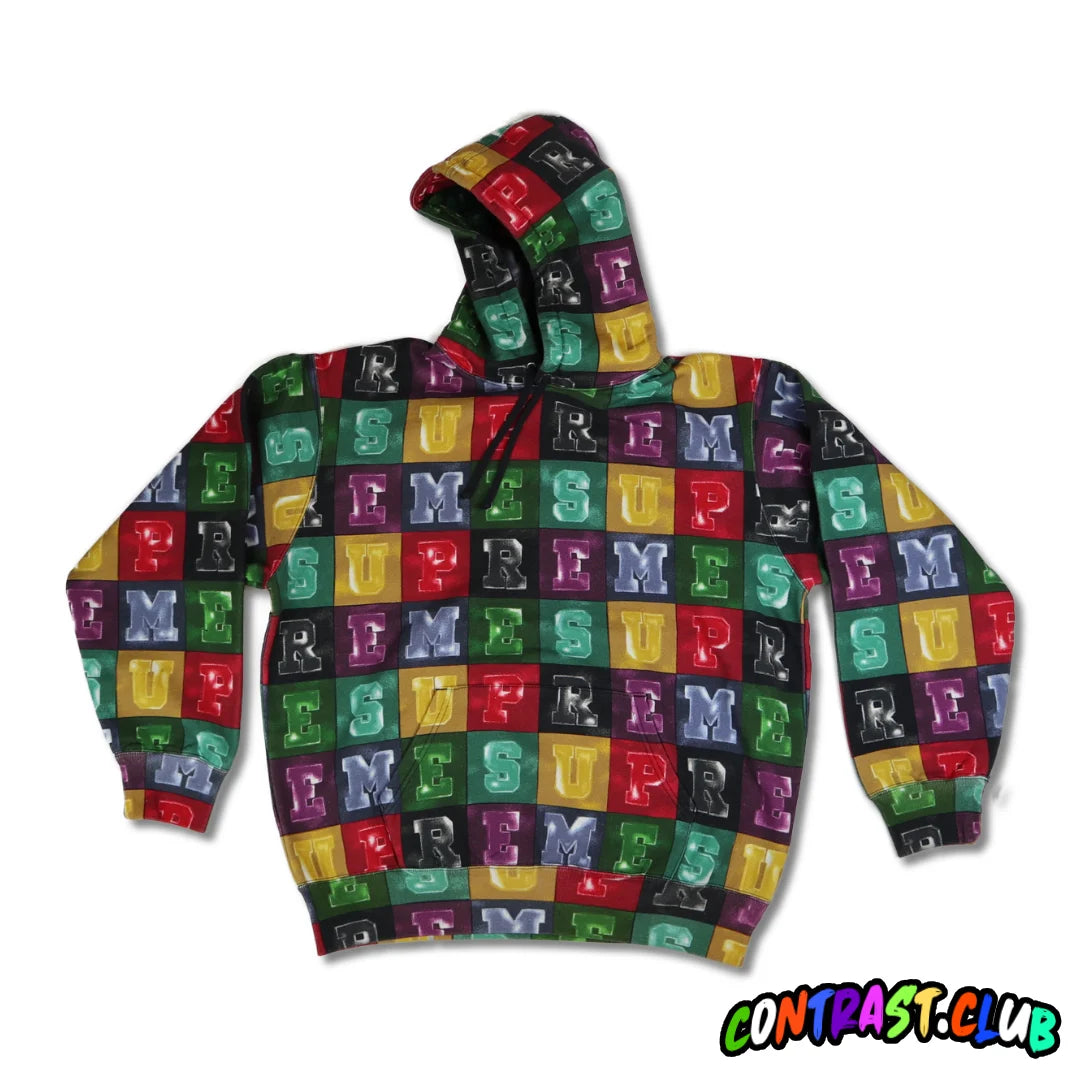 Supreme Blocks Hooded Sweatshirt