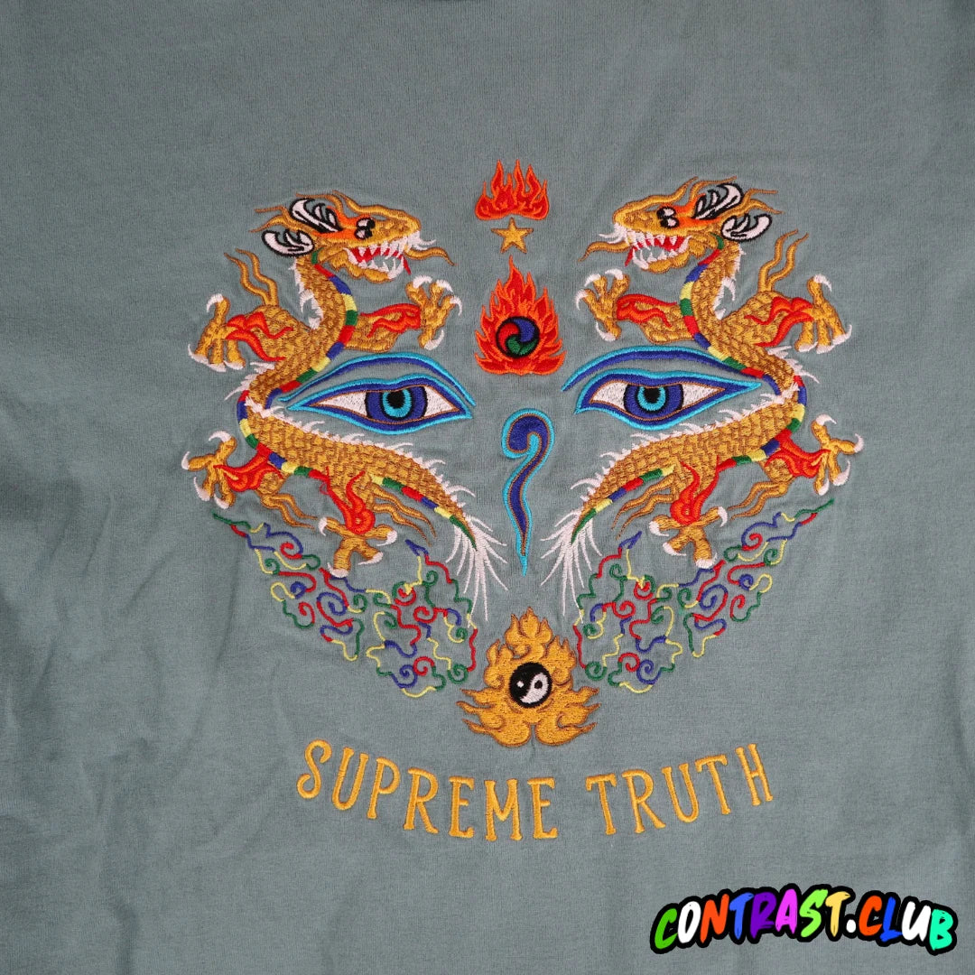 Supreme Truth Long Sleeve Tee Teal